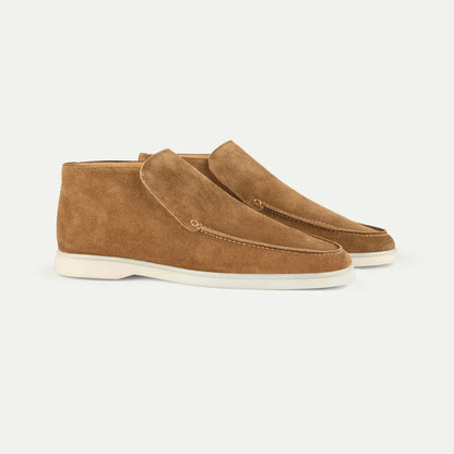 Cognac Suede Chukka Shoes