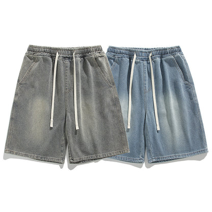 Weekend Distressed Denim Shorts