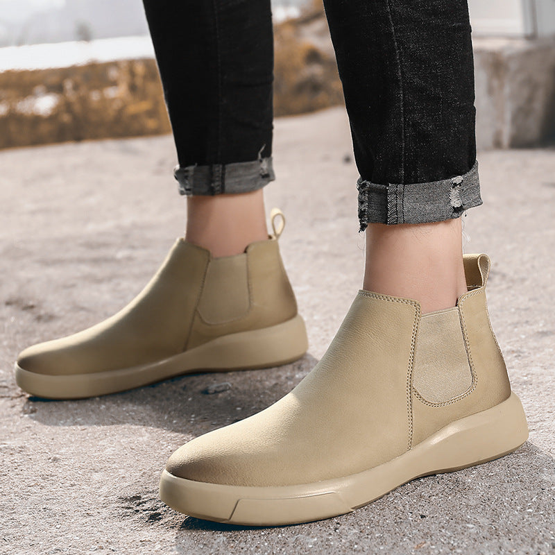 Meadow Leather Chelsea Boots