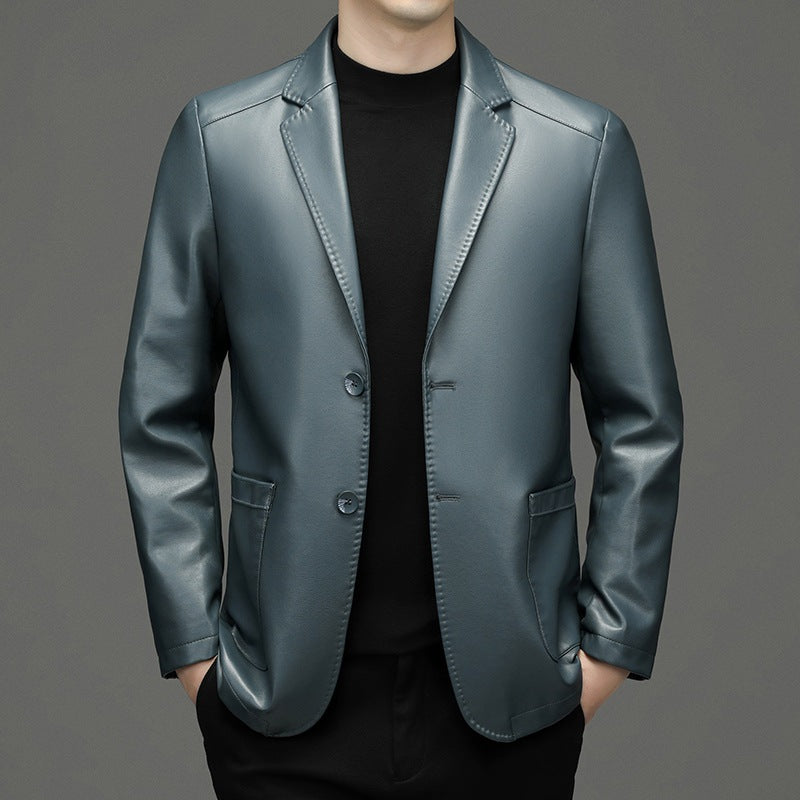 Toretto Leather Blazer