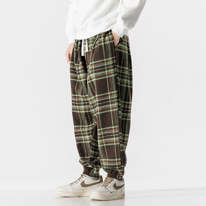 Hype Plaid Joggers