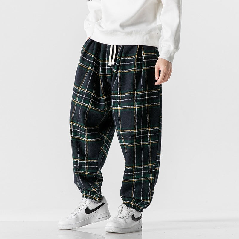 Hype Plaid Joggers