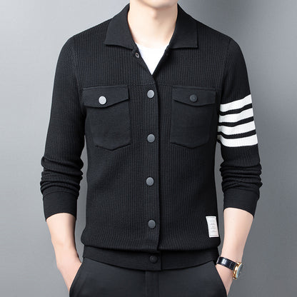 Varsity Premium Knit Cardigan