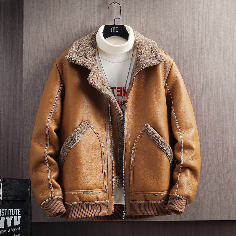 Legacy Leather Shearling Jacket