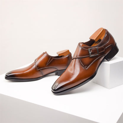 Balmoral Monk Strap Dress Shoes