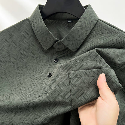 Luca Premium Geometric Polo Shirt