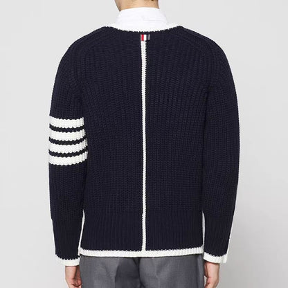 Varsity Knitted Sweater