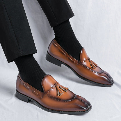 Windsor Genuine Leather Tassel Loafers