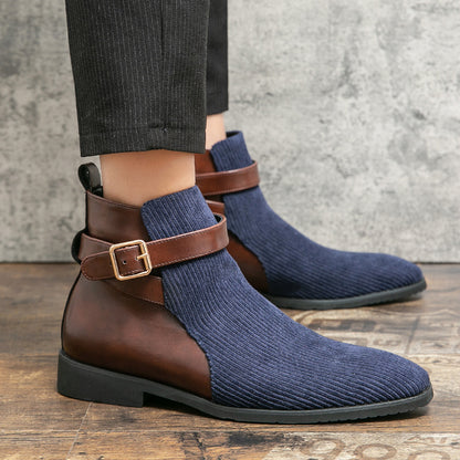 Heritage Tweed Chelsea Boots