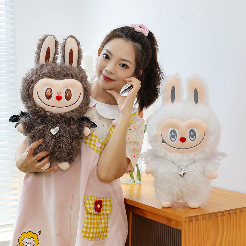 Fuzzy Charm Plush Pillow