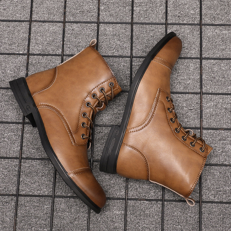 Pelle Italiana Genuine Leather Boots