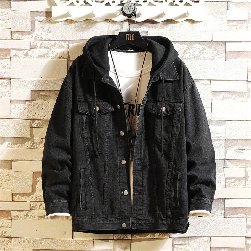 Maverick Hooded Denim Jacket