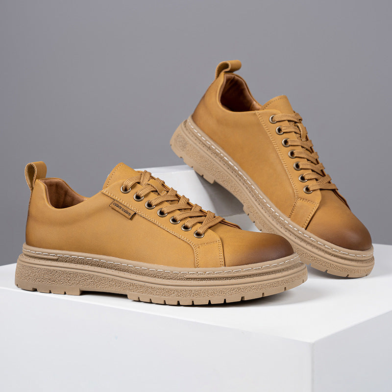 Ridge Leather Sneakers