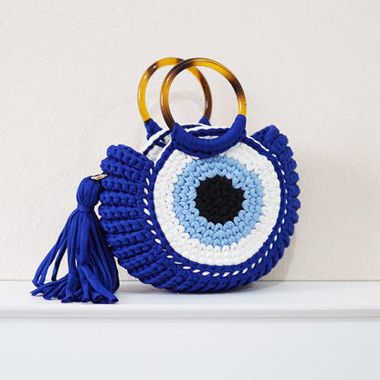 Evil Eye Crotchet Bag