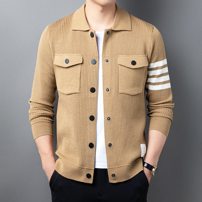 Varsity Premium Knit Cardigan