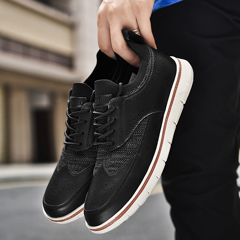 Oxford Leather Sneakers