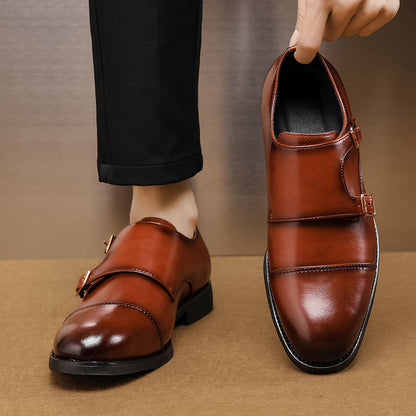 Brighton Double Monk Strap Loafers