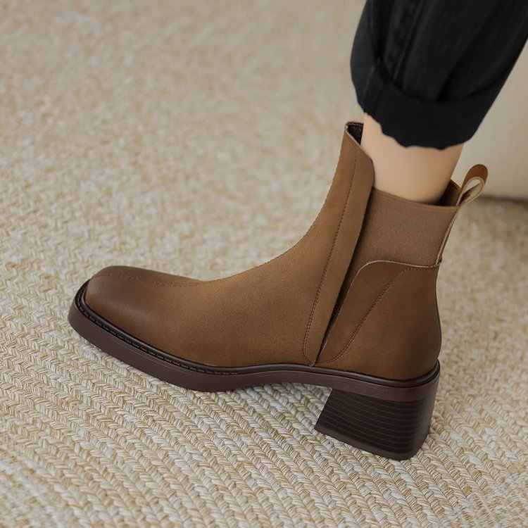 Grazia Italian Leather Ankle Boots