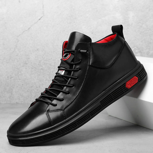 Nero Genuine Leather Sneakers