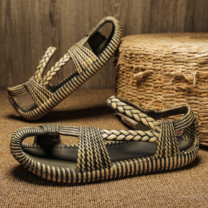 Handcrafted Resort Woven Sandals