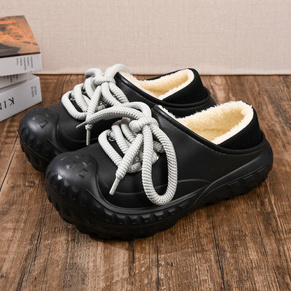 Wayfarer Sherpa Laced Clogs