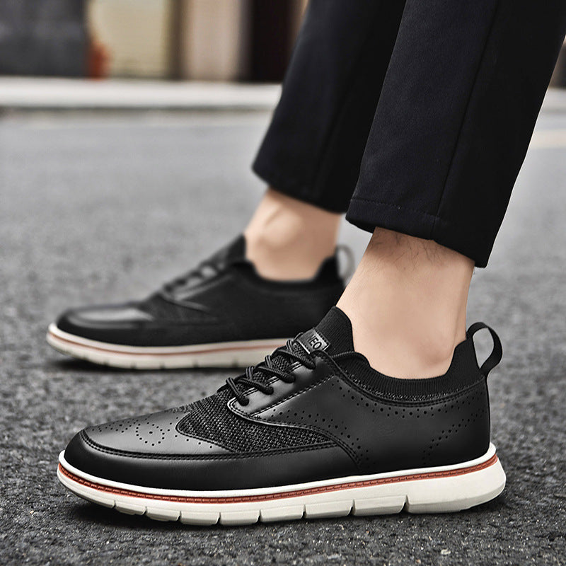 Oxford Leather Sneakers