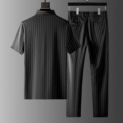 Belluno Pinstripe Suit Set