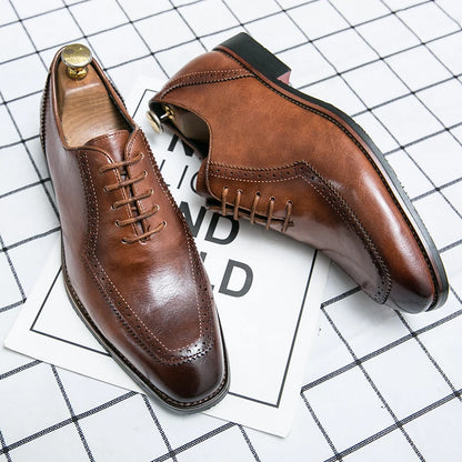 London Genuine Leather Dress Shoes