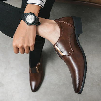 Salvatore Genuine Leather Dress Shoes