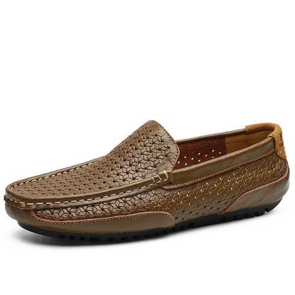 Luca Giordano Genuine Leather Loafers