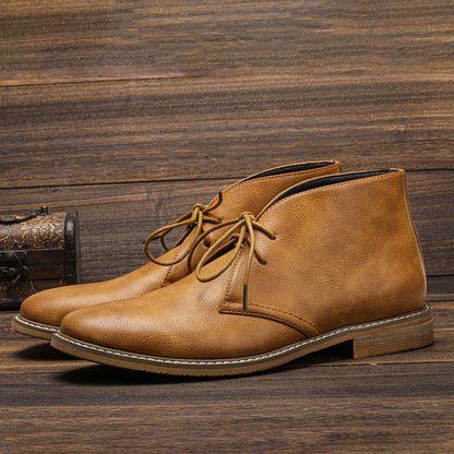 Beckett Leather Chukka Boots