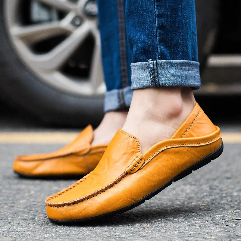 Veneto Leather Loafers