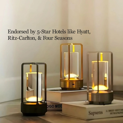Crystal Lantern | Buy 1 Get 1 Free | Cordless LED Touch Table & Desk Lamp