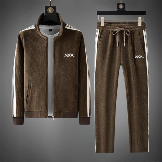 Varsity Corduroy Tracksuit Set