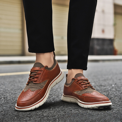 Oxford Leather Sneakers