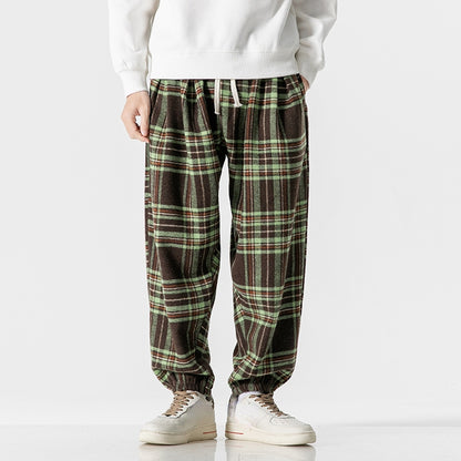 Hype Plaid Joggers