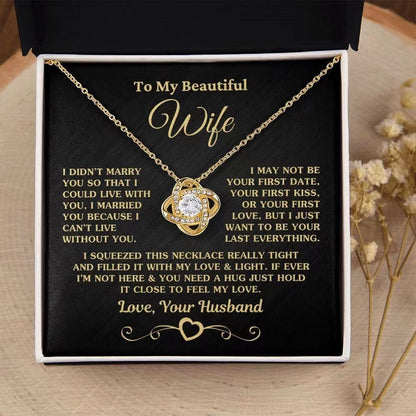 Wife -  Forever Love Necklace