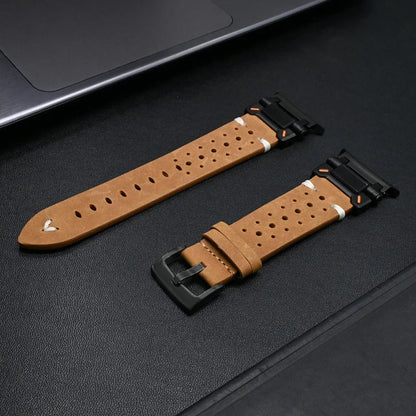 TitaniumTouch Leather Galaxy Watch Ultra Band