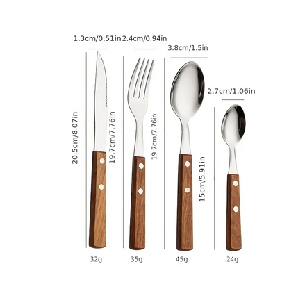 Bistro Style Cutlery Set