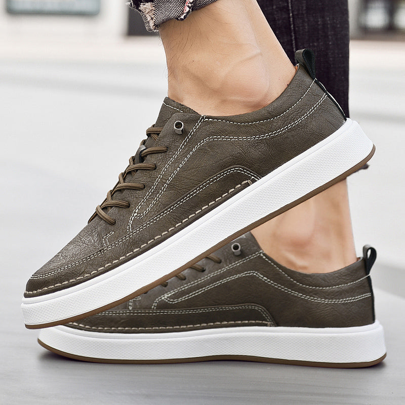 Oxfords Genuine Leather Sneakers