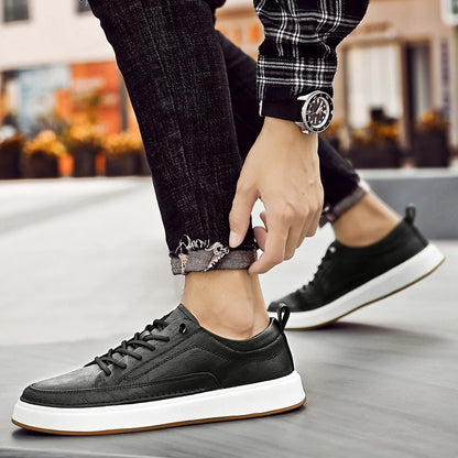 Oxfords Genuine Leather Sneakers