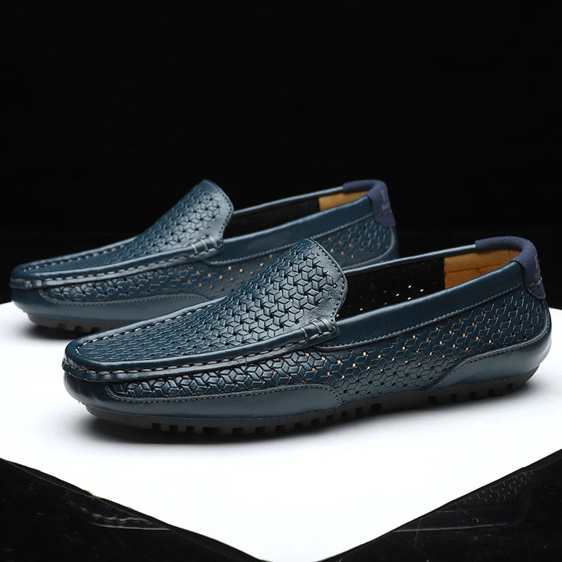 Luca Giordano Genuine Leather Loafers