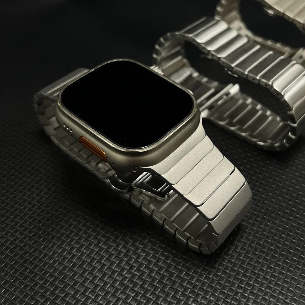 Stainless Steel Link Apple Watch Band