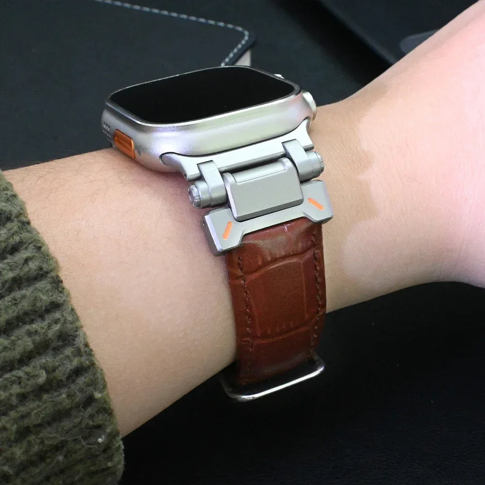 Nomad Genuine Leather Apple Watch Band