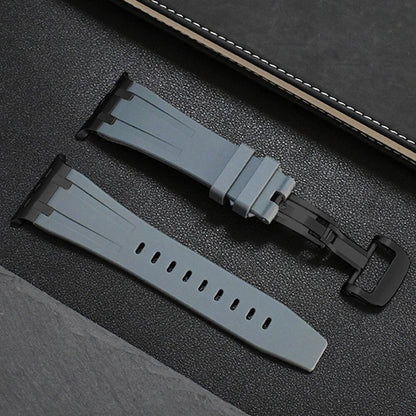 Titanium Silicone Apple Watch Band