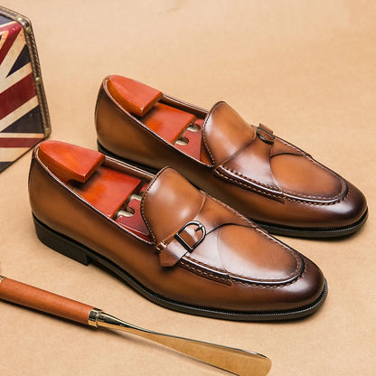 Vienna Genuine Leather Penny Loafers