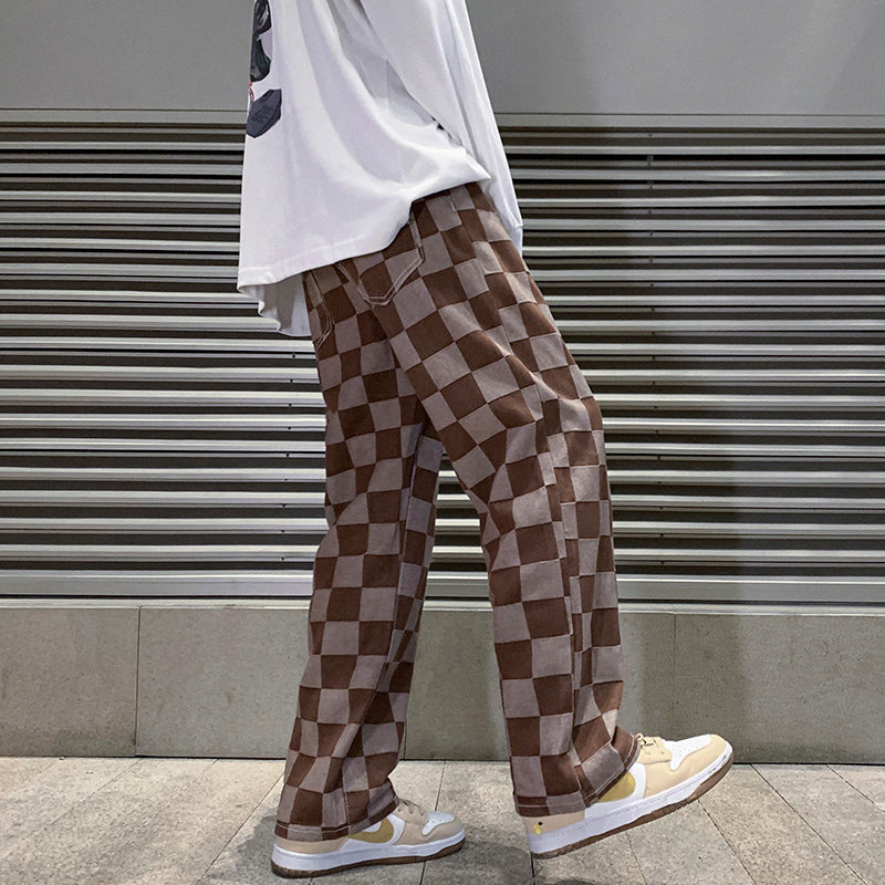 Hype Checkered Jeans
