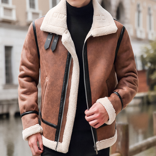 Westward Suede Shearling Jacket