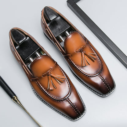 Windsor Genuine Leather Tassel Loafers