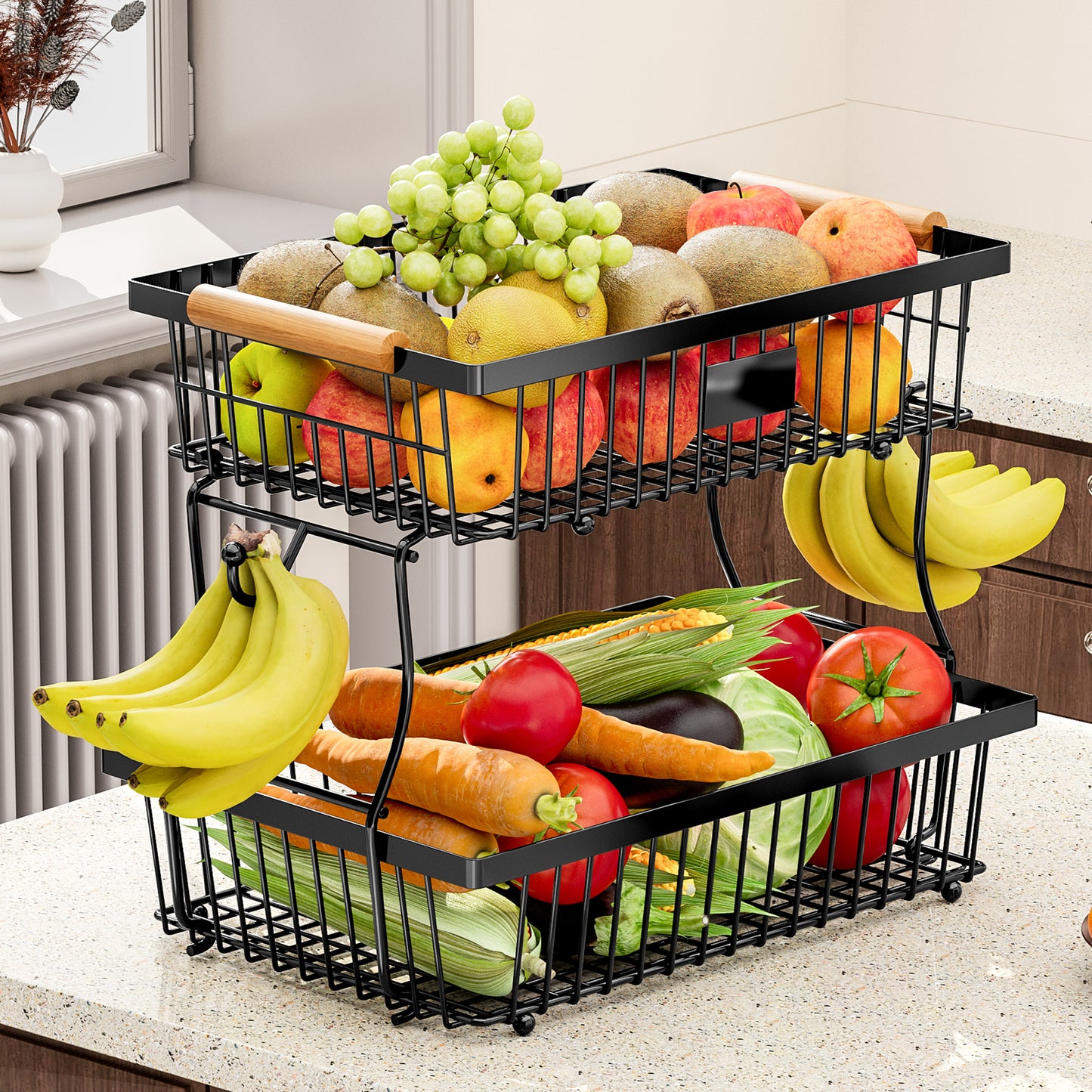 2-Tier Fruit Organizer